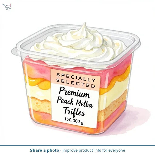 Premium Peach Melba Trifles Twinpack