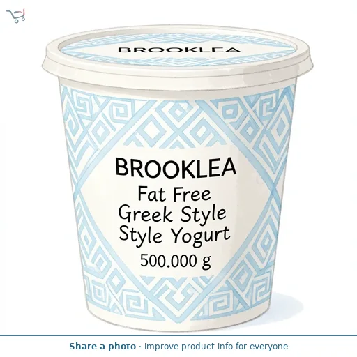 Fat Free Greek Style Yogurt