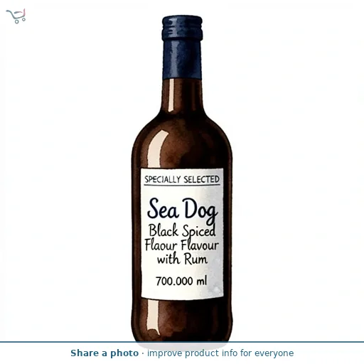 Sea Dog Black Spiced Flavour with Rum