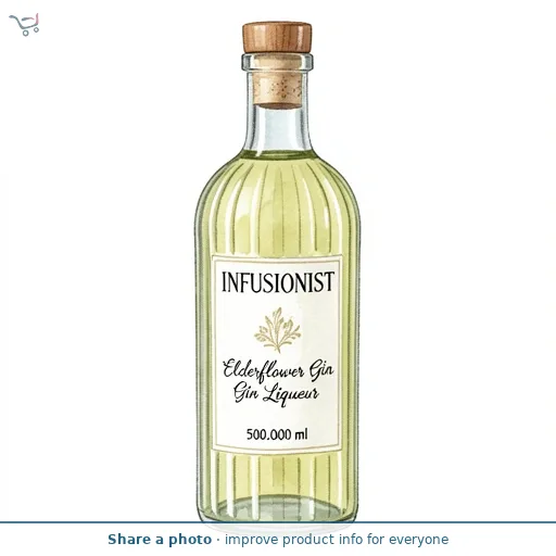 Elderflower Gin Liqueur
