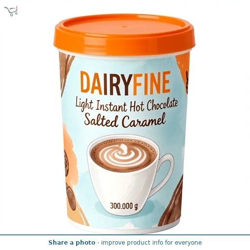 Light Instant Hot Chocolate Salted Caramel