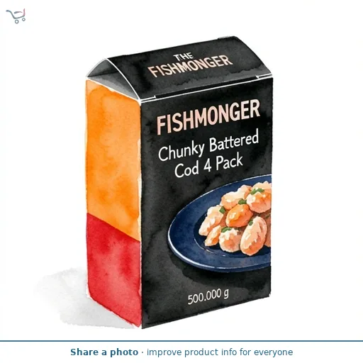 Chunky Battered Cod 4 Pack