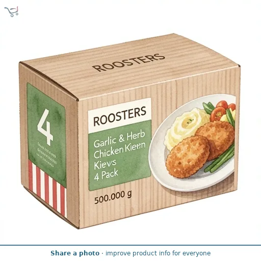 Garlic & Herb Chicken Kievs 4 Pack
