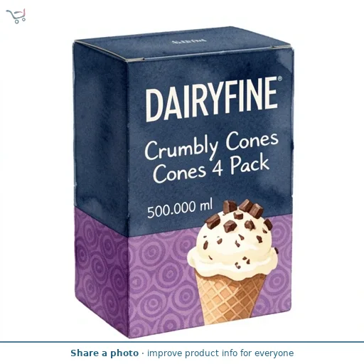 Crumbly Cones 4 Pack