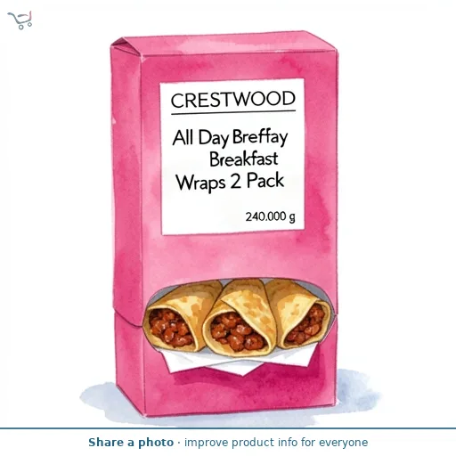 All Day Breakfast Wraps 2 Pack