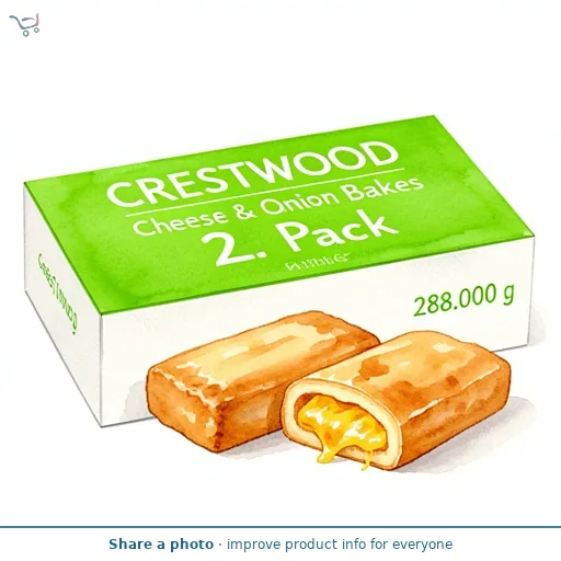 Cheese & Onion Bakes 2 Pack