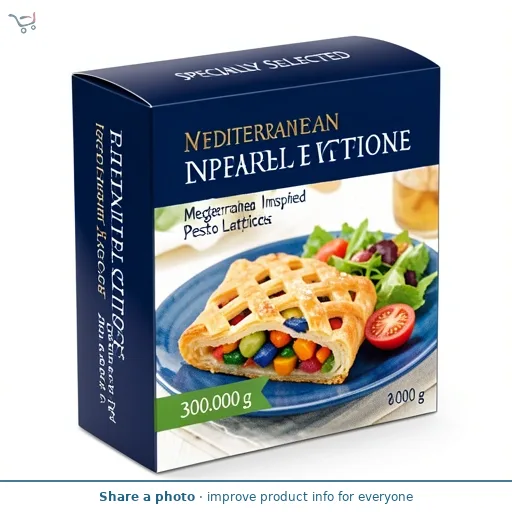 Mediterranean Inspired Vegetable & Pesto Lattices 2 Pack