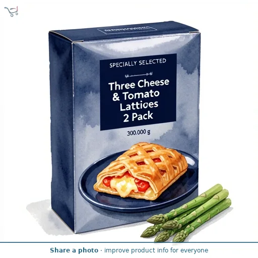 Three Cheese & Tomato Lattices 2 Pack