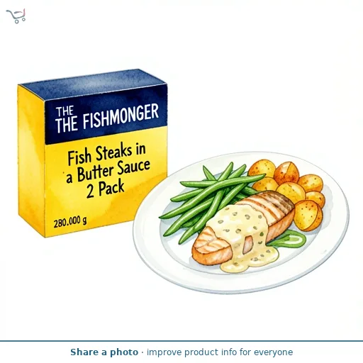 Fish Steaks in a Butter Sauce 2 Pack