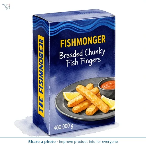 Breaded Chunky Fish Fingers