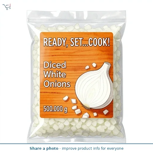 Diced White Onions