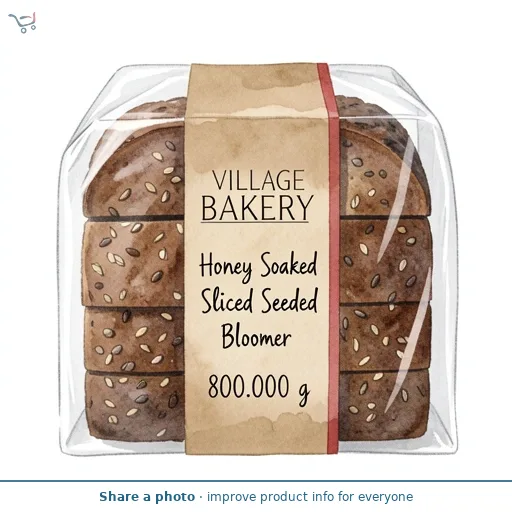 Honey Soaked Sliced Seeded Bloomer