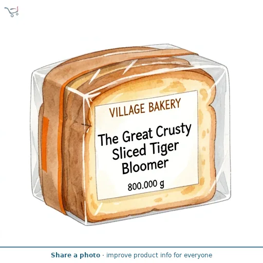 The Great Crusty Sliced Tiger Bloomer