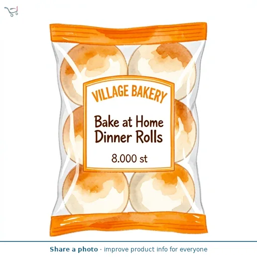 Bake at Home White Dinner Rolls