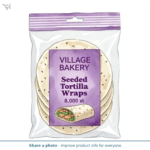 Seeded Tortilla Wraps