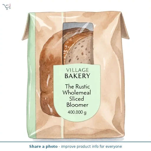 The Rustic Wholemeal Sliced Bloomer