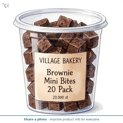 Brownie Mini Bites 20 Pack