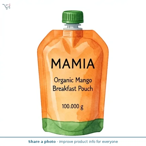 Organic Mango Breakfast Pouch