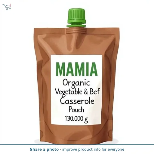 Organic Vegetable & Beef Casserole Pouch