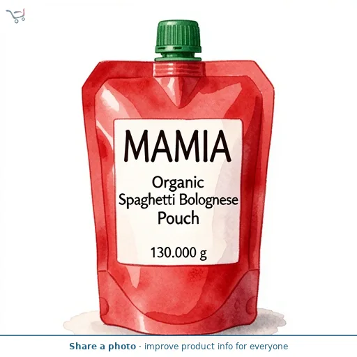 Organic Spaghetti Bolognese Pouch