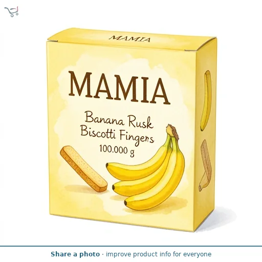 Banana Rusk Biscotti Fingers