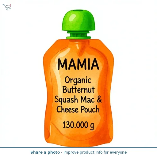 Organic Butternut Squash Mac & Cheese Pouch