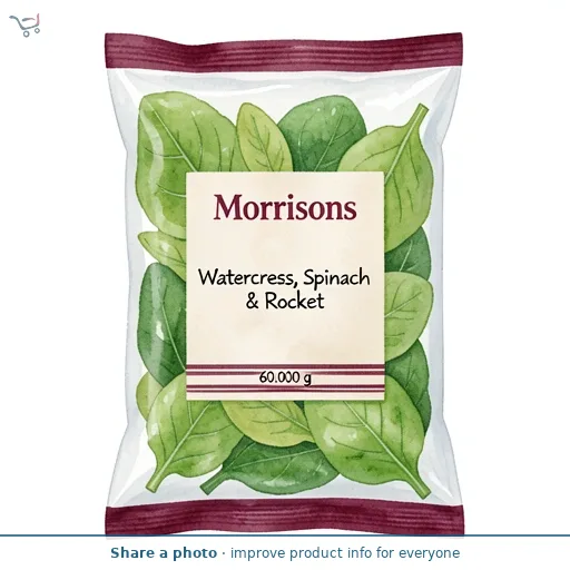 Morrisons Watercress, Spinach & Rocket
