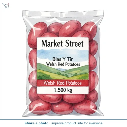Market Street Blas Y Tir Welsh Red Potatoes 