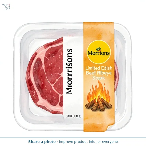 Limited Edish Beef Ribeye Steak 200g