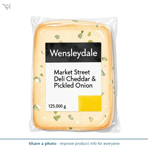 Market Street Deli Cheddar & Pickled Onion
