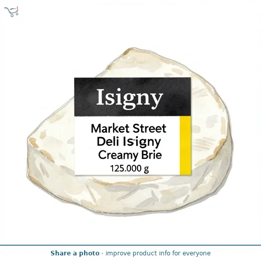 Market Street Deli Isigny Creamy Brie