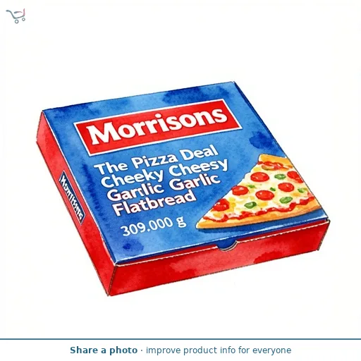 The Pizza Deal Cheeky Cheesy Garlic Flatbread 309g