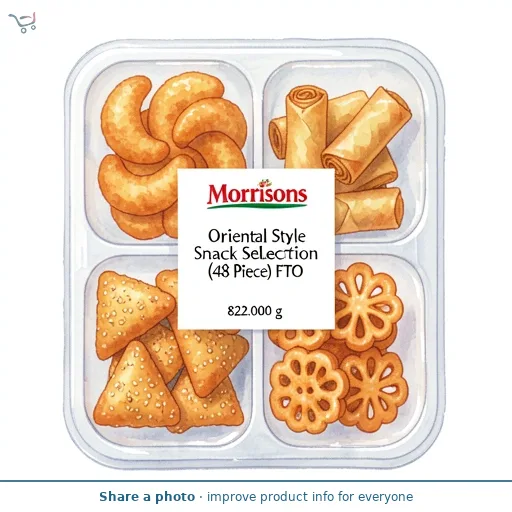 Oriental Style Snack Selection (48 Piece)   FTO