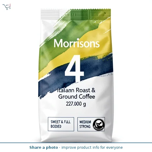 Morrisons Italian Roast & Ground Coffee 