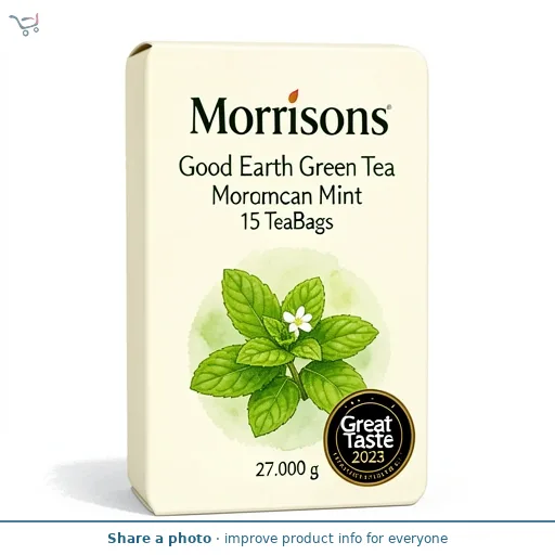 Good Earth Green Tea Moroccan Mint 15 TeaBags
