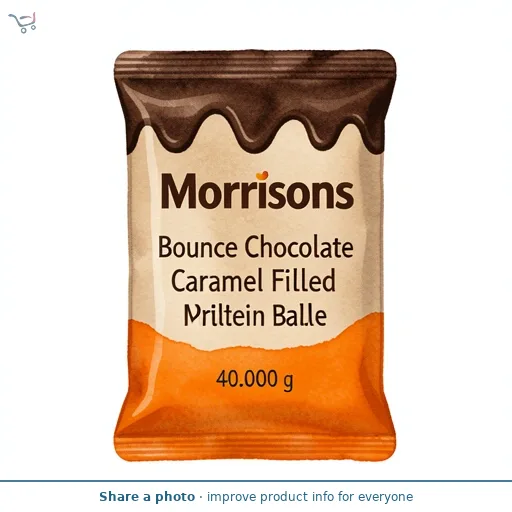 Bounce Chocolate Caramel Filled Protein Ball Millionaire 40g