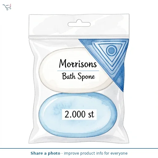 Morrisons Bath Sponge 