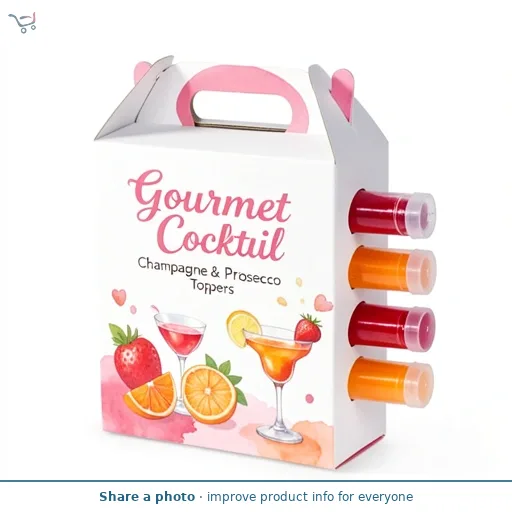 Gourmet Cocktail Champagne & Prosecco Toppers