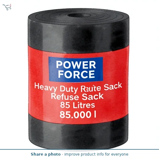 Heavy Duty Refuse Sack 85 Litres