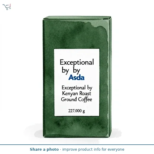 Exceptional by Asda Exceptional by  Kenyan Roast Ground Coffee 227g
