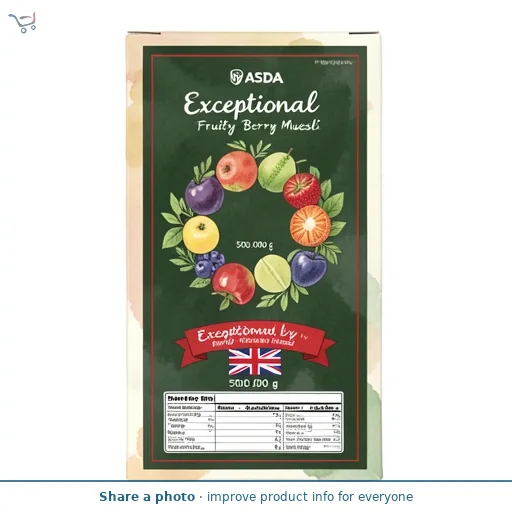 Exceptional by ASDA Exceptional by  Fruity Berry Muesli 500g