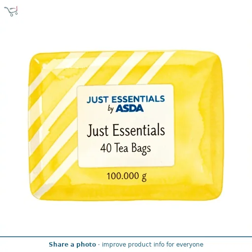 JUST ESSENTIALS by ASDA Just Essentials 40 Tea Bags 100g