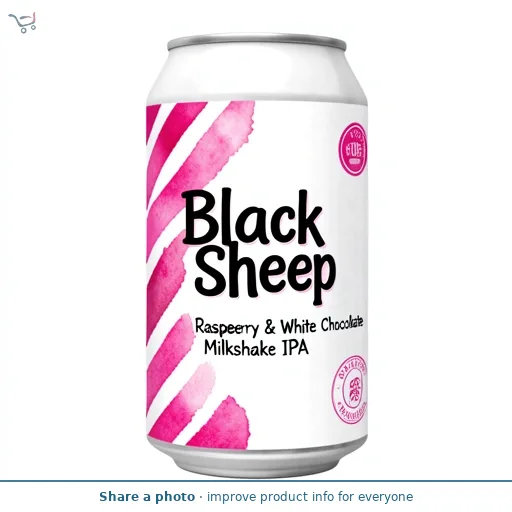 Black Sheep Raspberry & White Chocolate Milkshake IPA