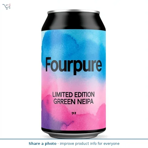 Fourpure Limited Edition Inner City Green NEIPA