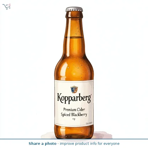 Kopparberg Premium Cider Spiced Blackberry