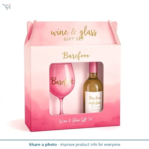 Barefoot Wine & Glass Gift Set
