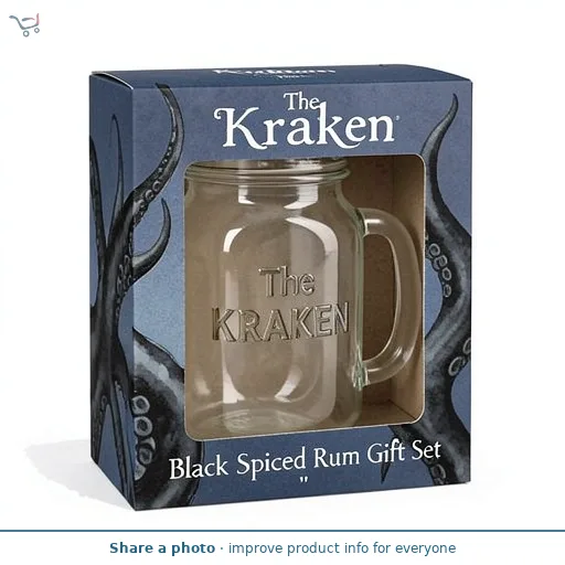 The Kraken Black Spiced Rum Gift Set
