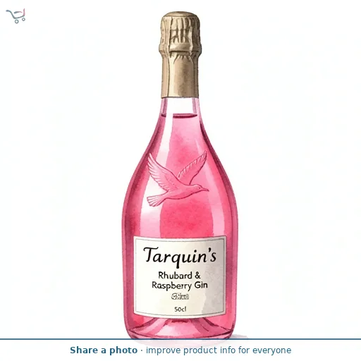 Tarquin's Rhubarb & Raspberry Gin 50cl