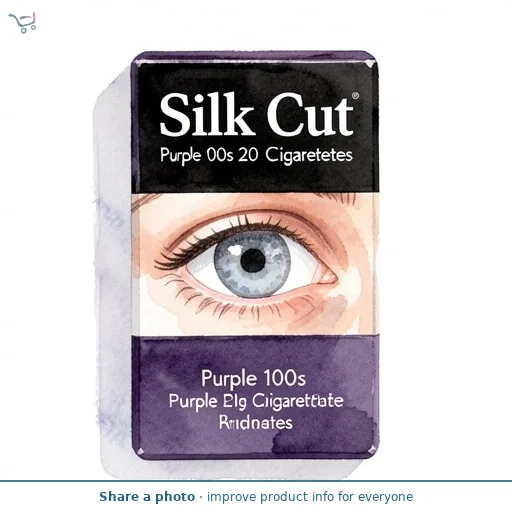 Silk Cut Purple 100s 20 Cigarettes