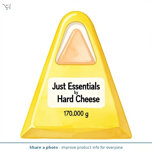 JUST ESSENTIALS by ASDA Just Essentials by  Hard Cheese 170g